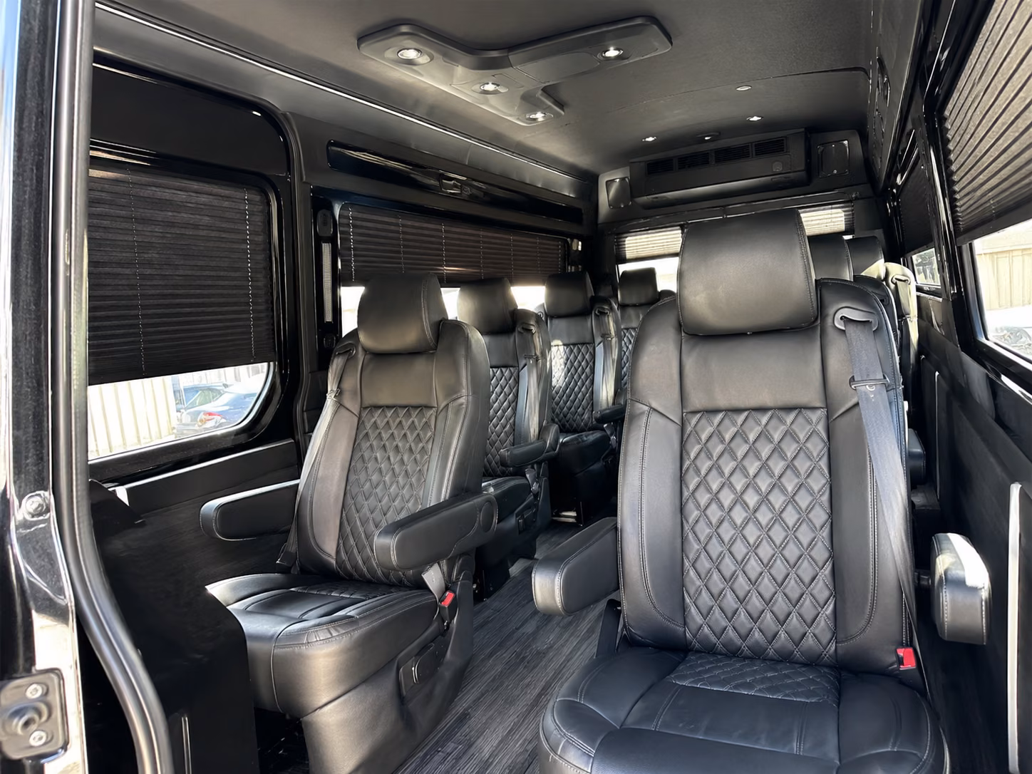 10 passenger sprinter van interior