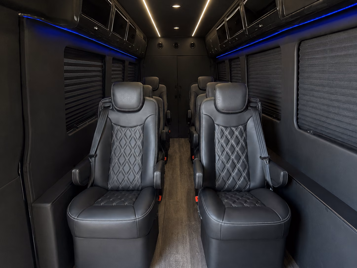 12 passenger sprinter van inside