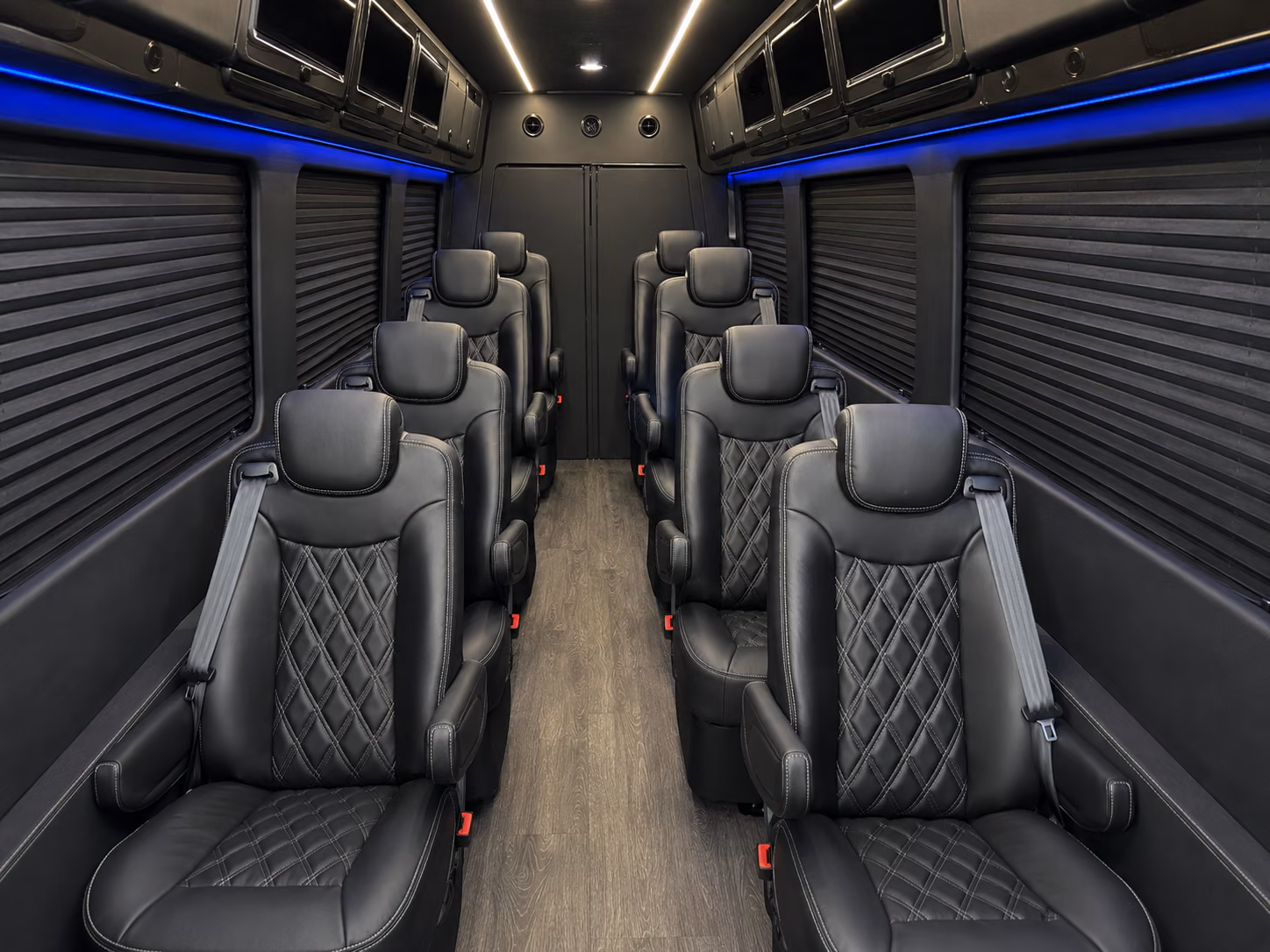 15 passenger sprinter van inside