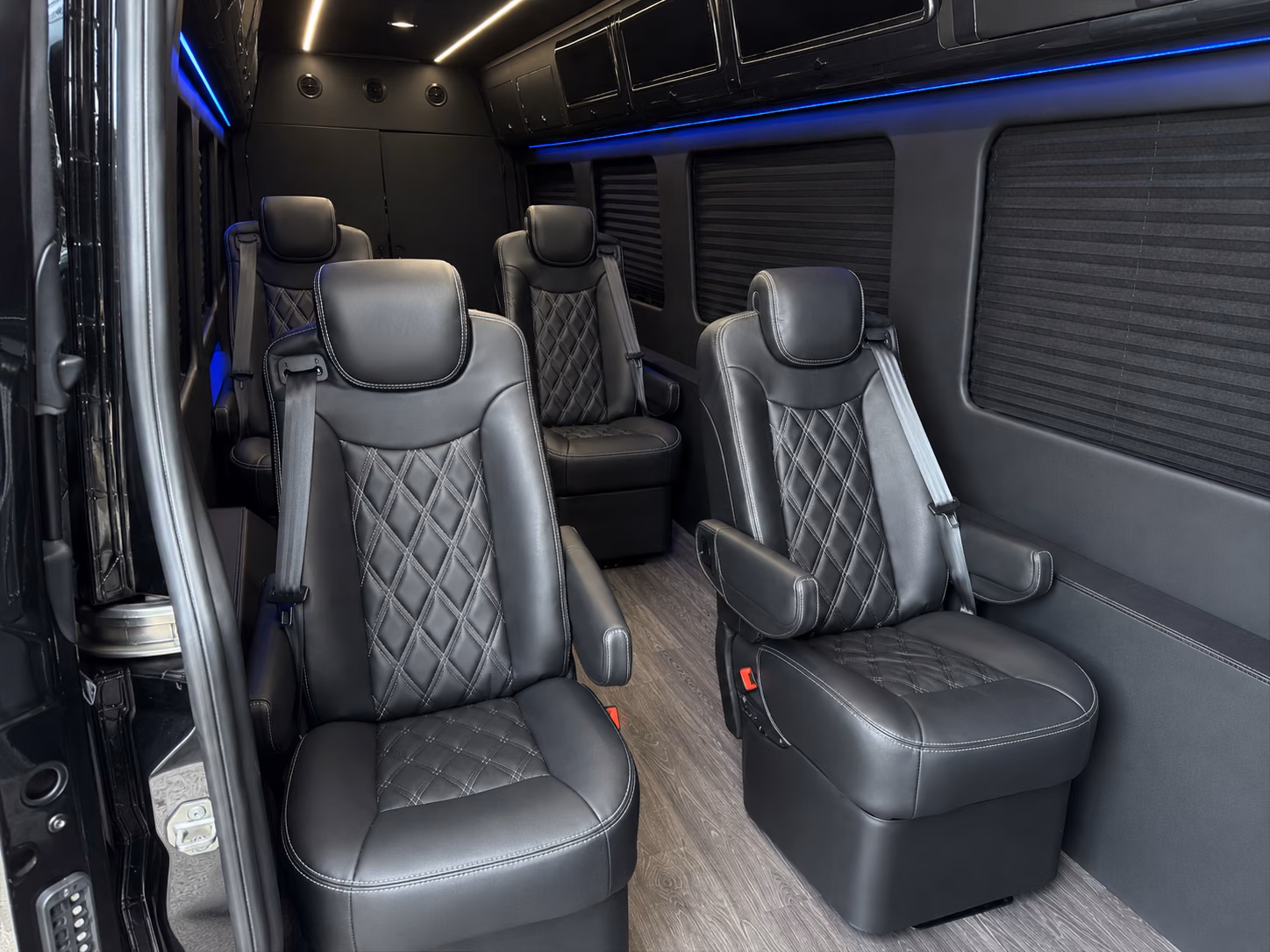 arvada 10 passenger sprinter van inside