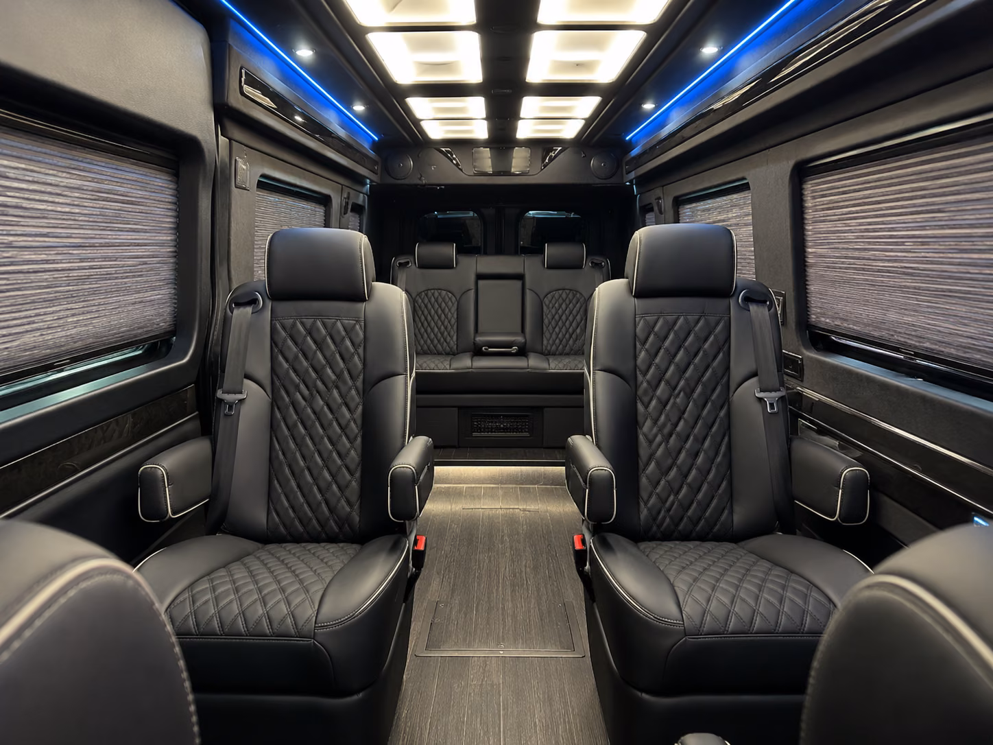arvada 8 passenger sprinter van inside
