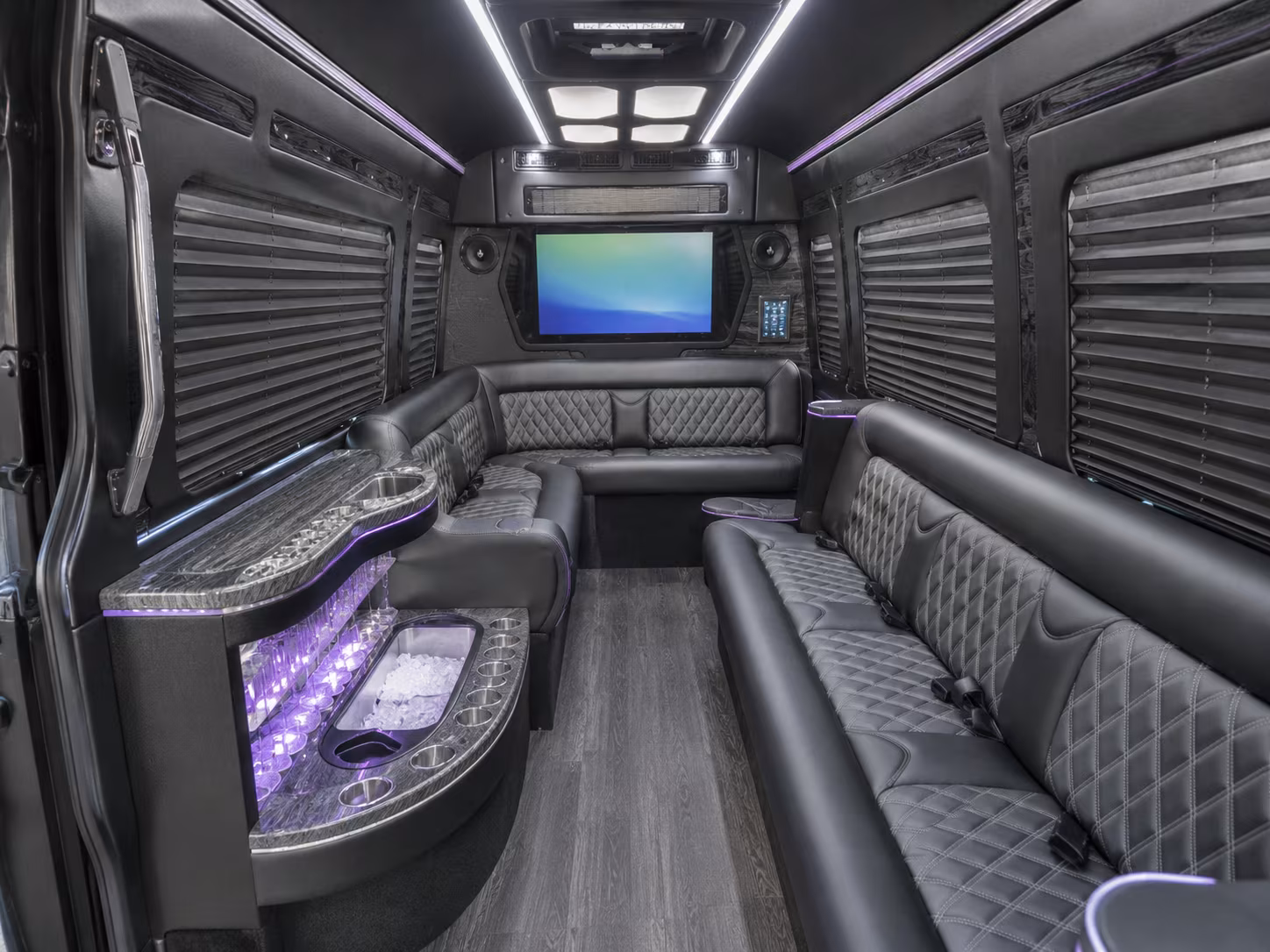 arvada sprinter limousine inside