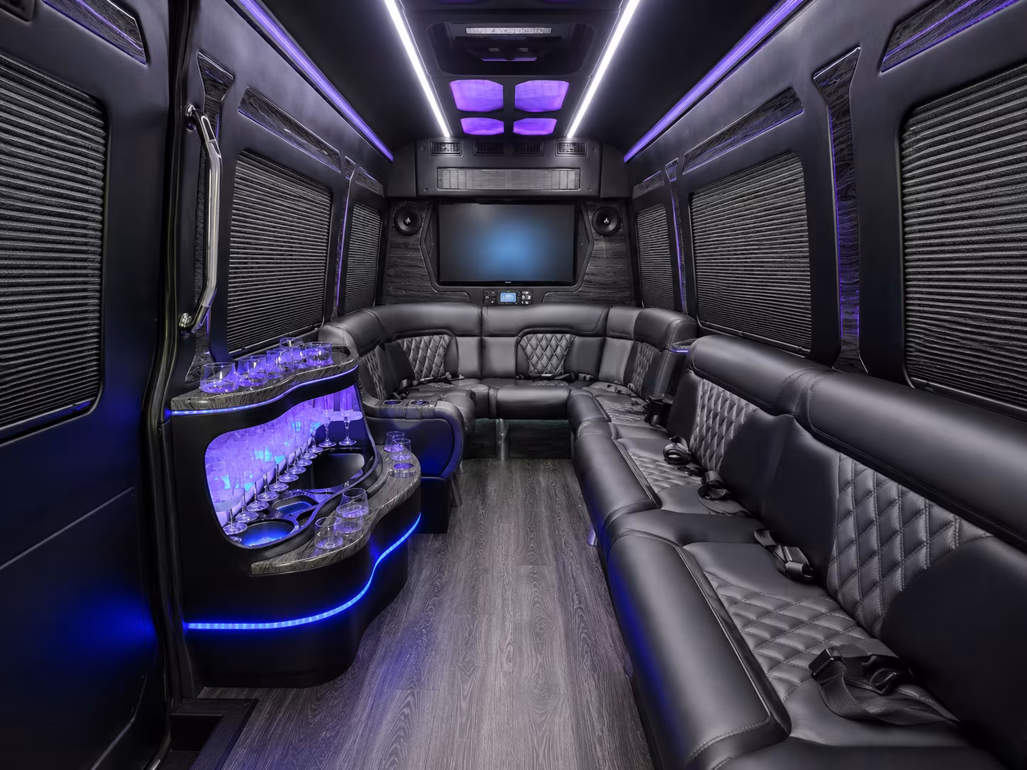 arvada sprinter limousine interior
