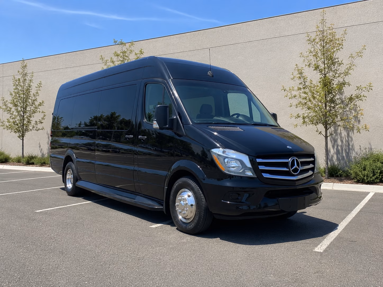 parent coordinated sprinter van bookings with a set pickup and return time in arvada