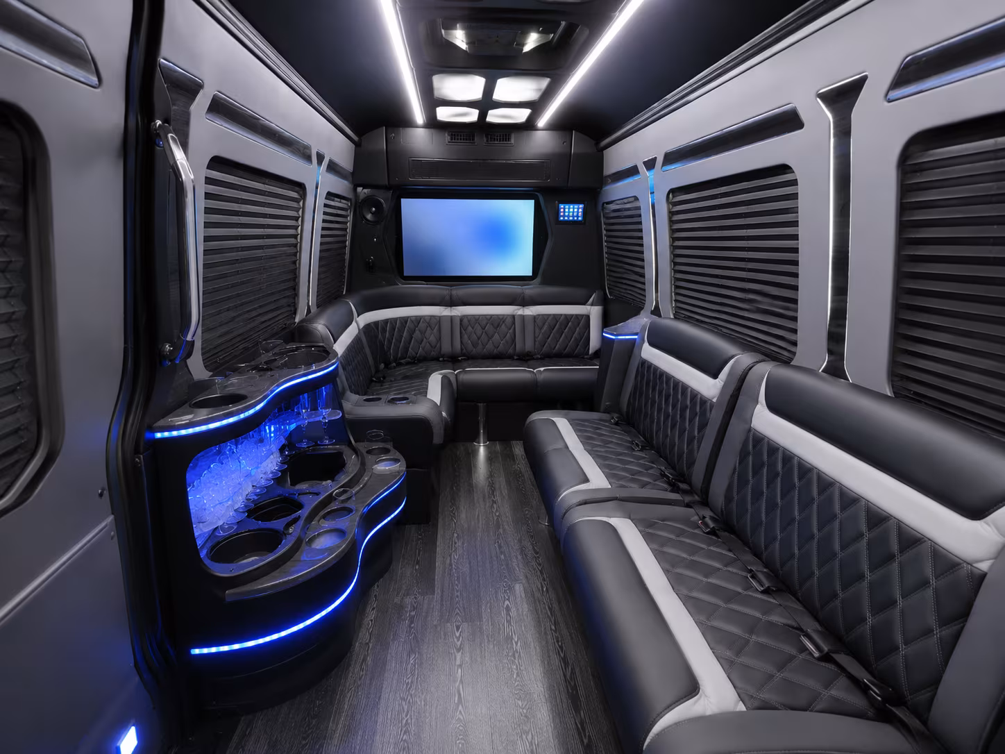 warehouse and industrial park sprinter van shuttles in arvada colorado